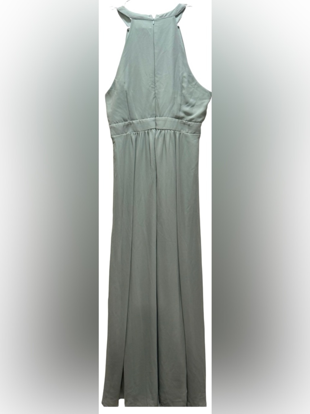 APRICOT Sage Green Halter Neck Maxi Dress size 10 - Picture 5 of 5